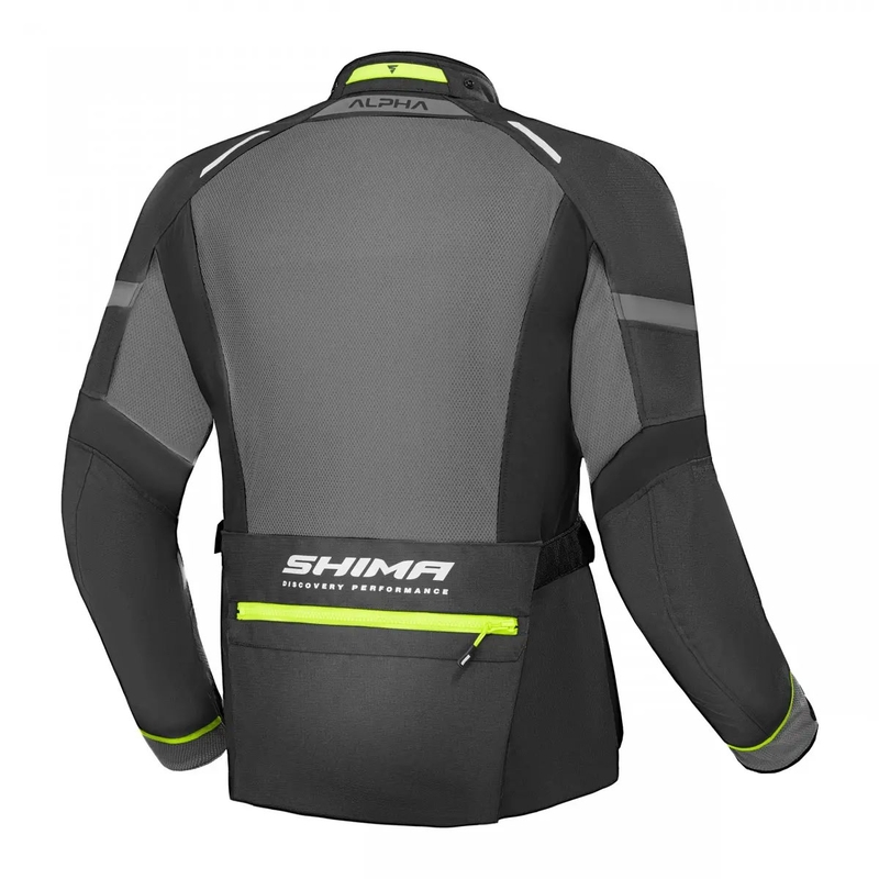 Giacca da moto fluo Shima Alpha