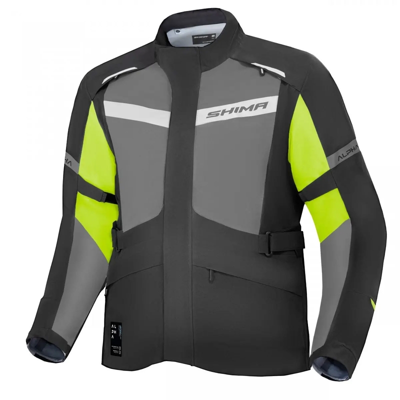 Giacca da moto fluo Shima Alpha