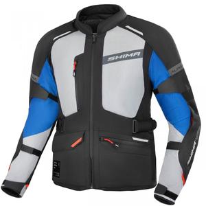 Giacca da moto Shima Alpha blu