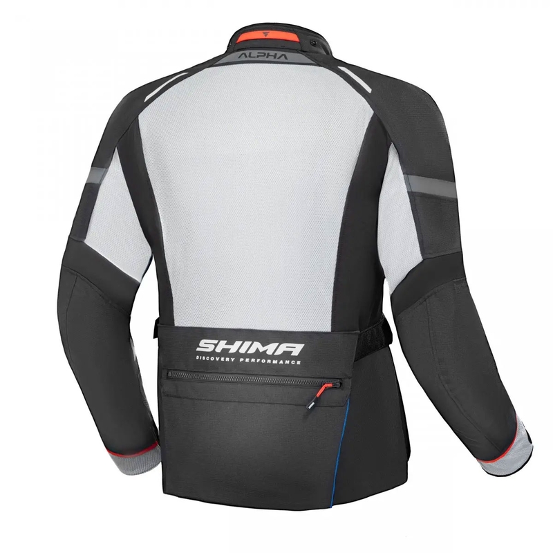 Giacca da moto Shima Alpha blu