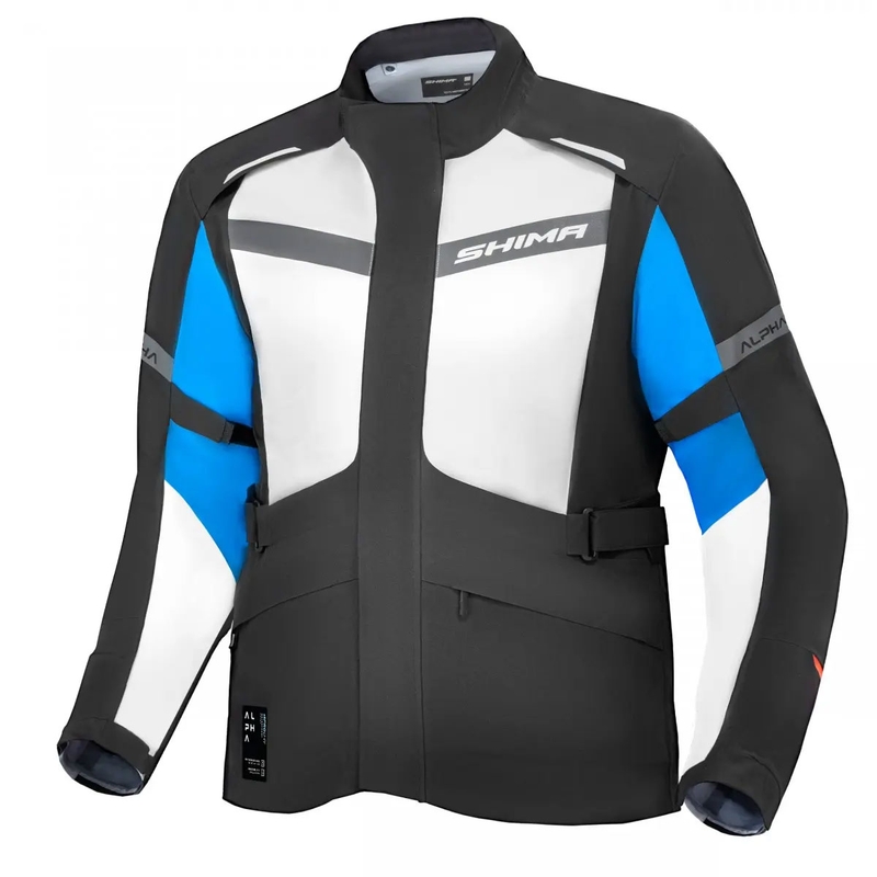 Giacca da moto Shima Alpha blu