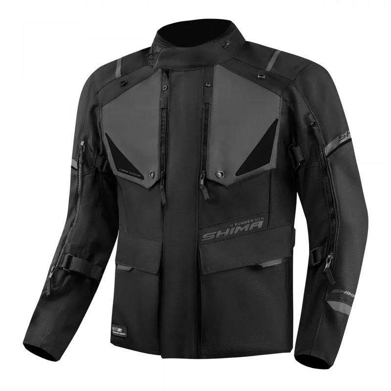 Giacca da moto Shima Runner nera