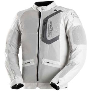 Giacca da motociclista Furygan Aquilon beige-grigio
