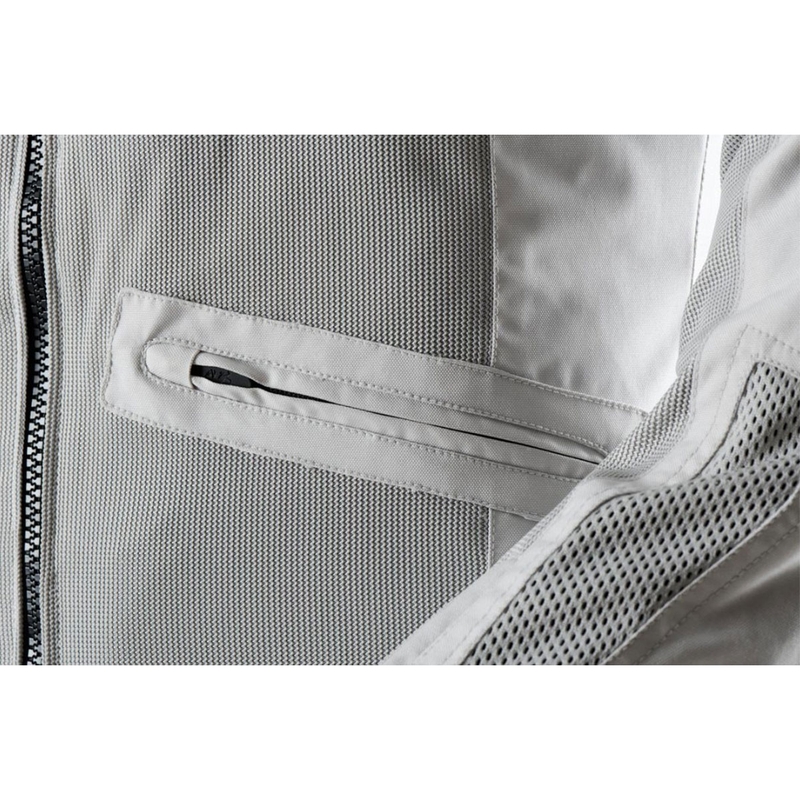 Giacca da motociclista Furygan Aquilon beige-grigio