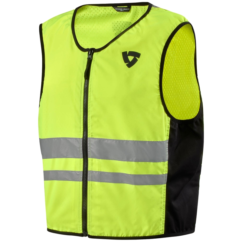Revit Athos 3 gilet riflettente per moto giallo fluo