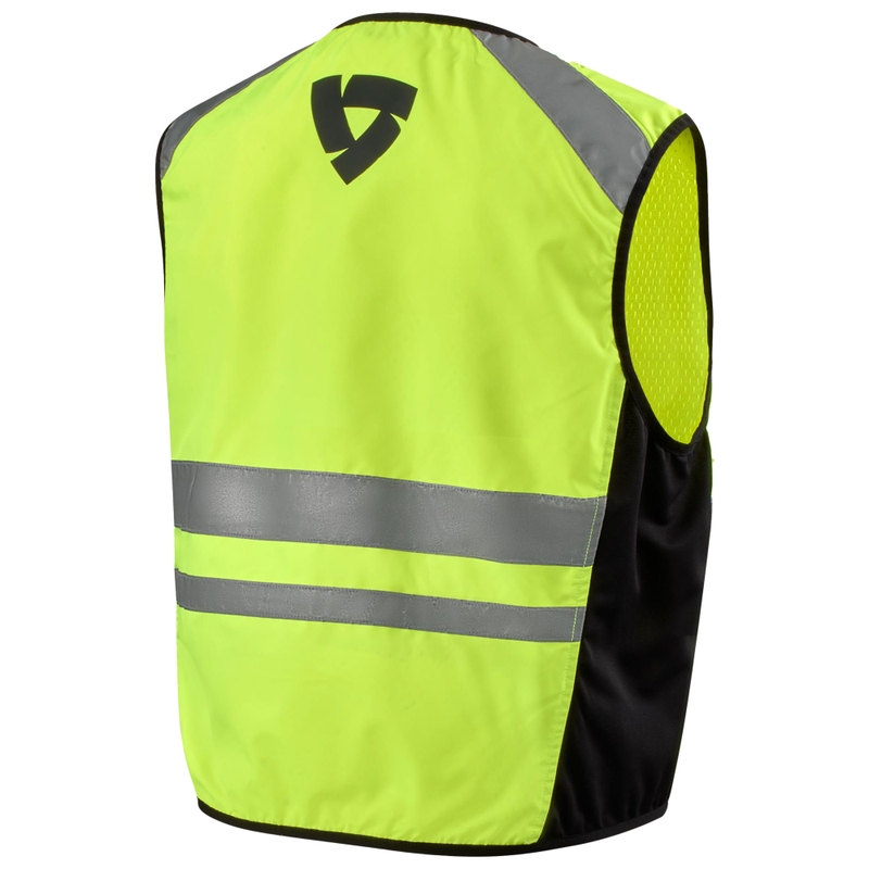 Revit Athos 3 gilet riflettente per moto giallo fluo