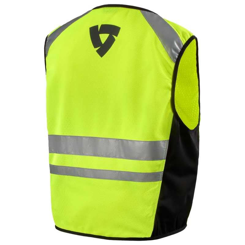 Revit Athos 3 Air gilet riflettente per moto giallo fluo