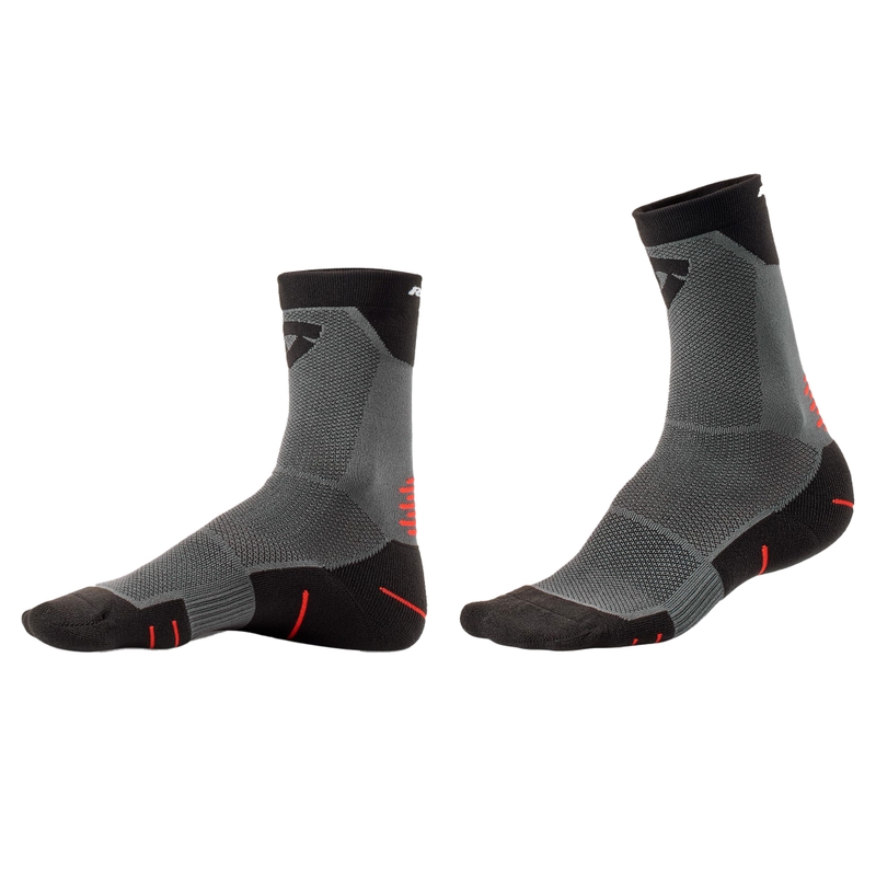 Calzini Revit Charger 2 grigio-nero