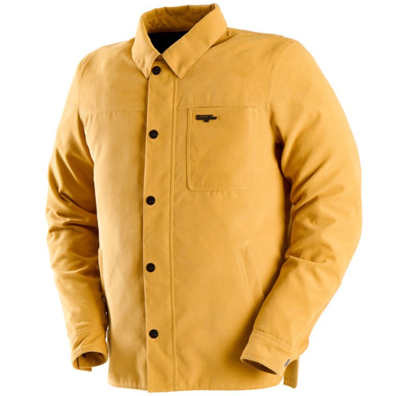 Camicia da motociclista Furygan Marlon X Kevlar color cammello