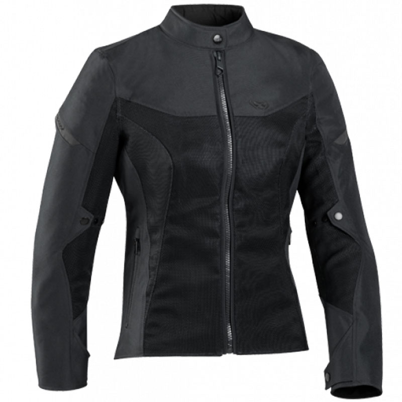 Giacca da moto da donna IXON Fresh Lady C-sizing nero