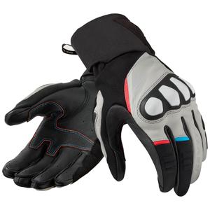 Guanti da moto Revit Combustion nero-grigio chiaro