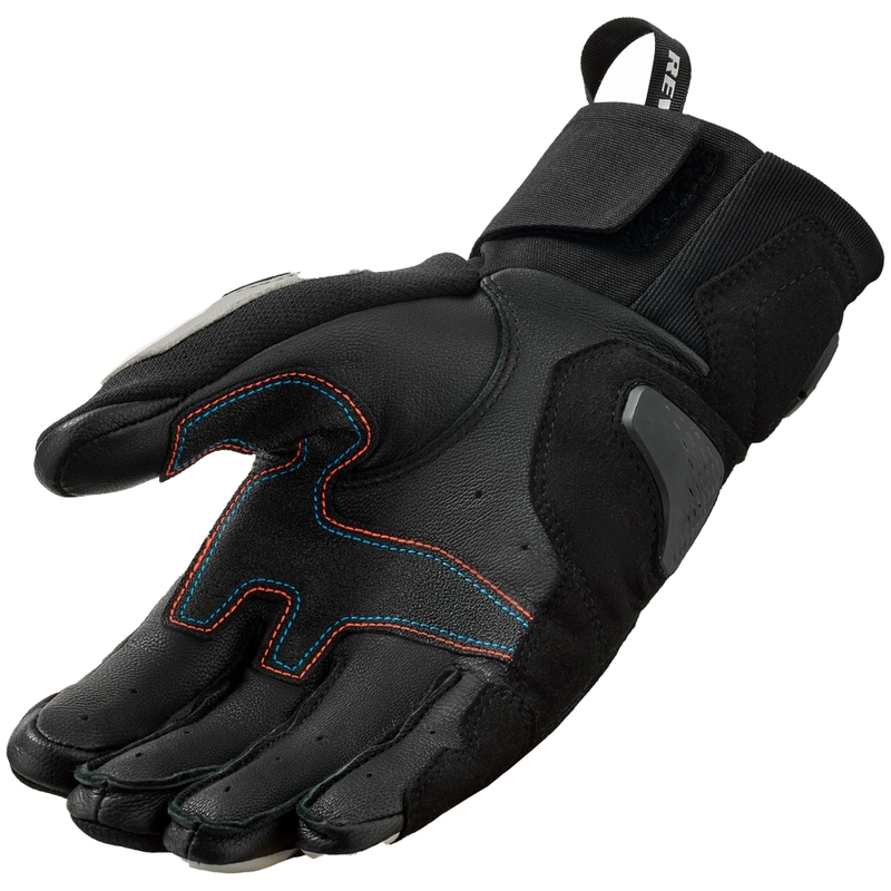 Guanti da moto Revit Combustion nero-grigio chiaro