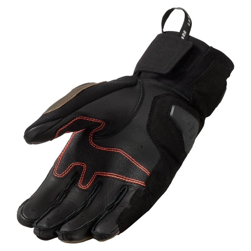 Guanti da moto Revit Combustion nero-marrone