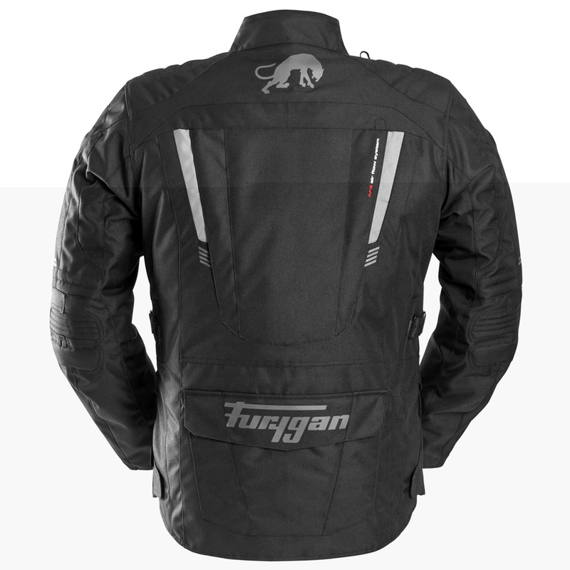 Giacca da moto Furygan Apalaches Evo nero-grigio