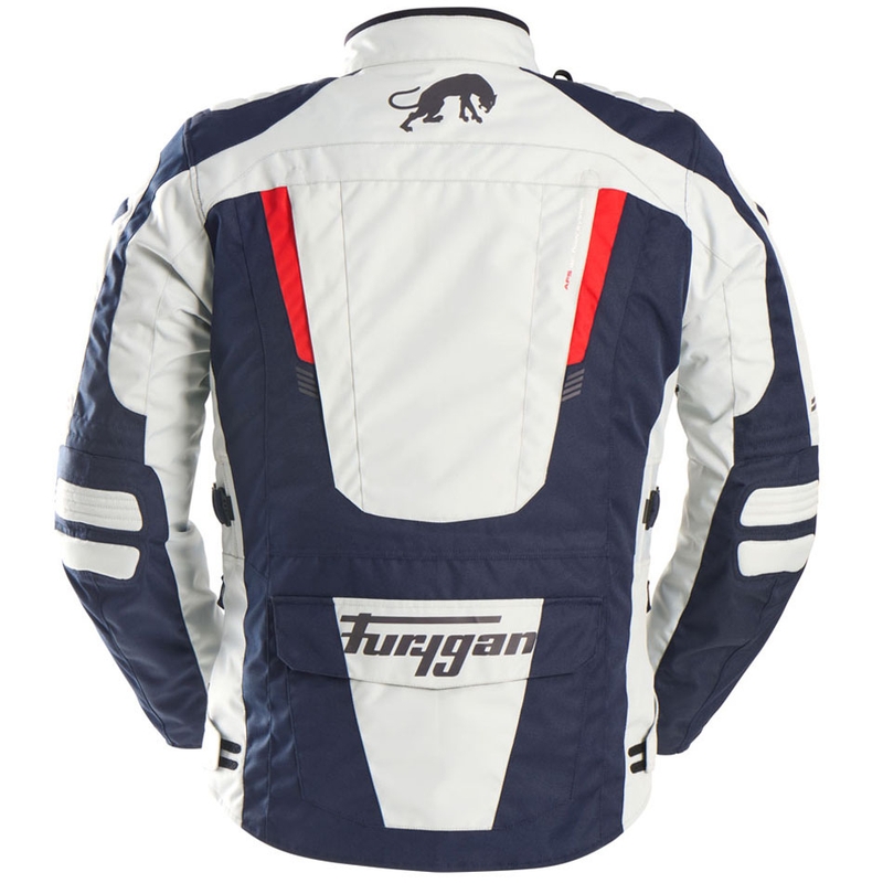 Giacca da motociclista Furygan Apalaches Evo blu-beige-rosso