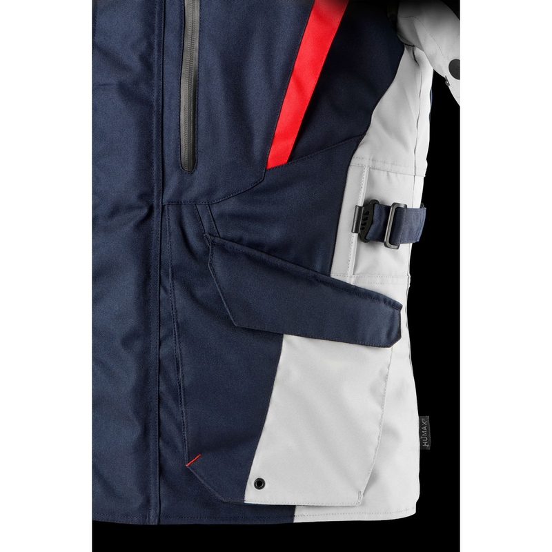 Giacca da motociclista Furygan Apalaches Evo blu-beige-rosso
