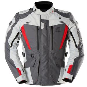 Giacca da moto Furygan Apalaches Evo grigio-beige-rosso