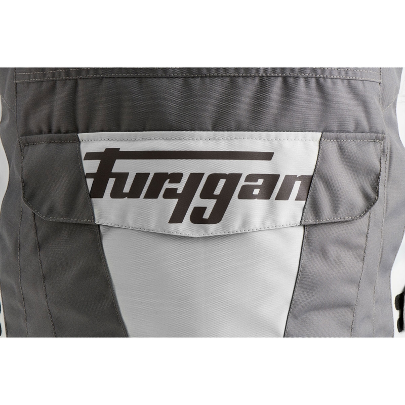 Giacca da moto Furygan Apalaches Evo grigio-beige-rosso