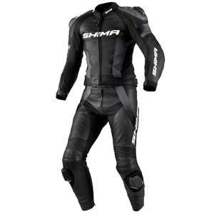 Tuta da moto Shima STR nero-grigio Saldi