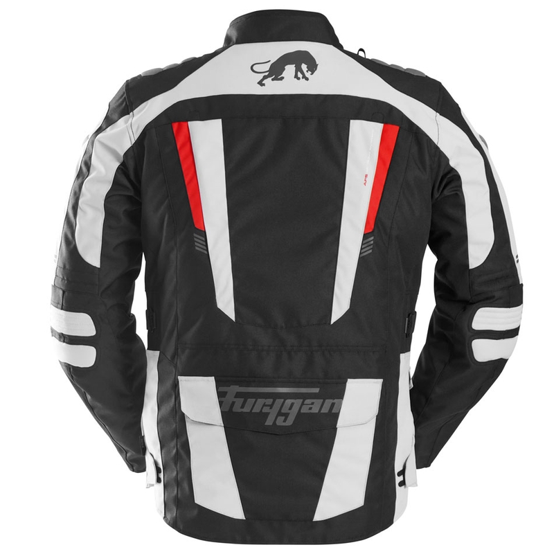 Giacca da moto Furygan Apalaches Evo nero-beige-rosso