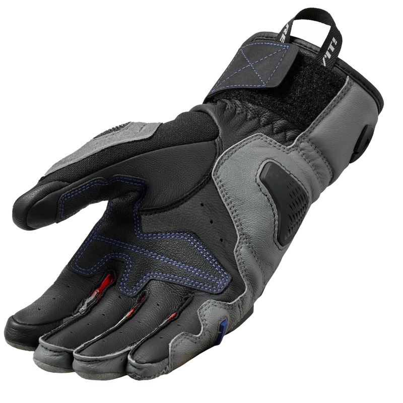 Guanti da moto Revit Sand 5 grigio-rosso