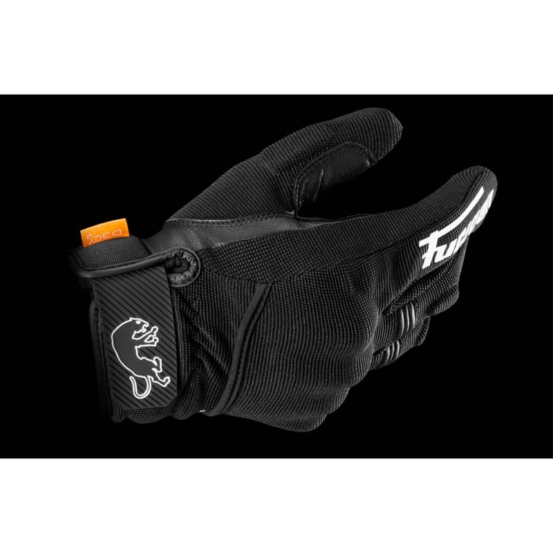 Guanti da moto Furygan Jet D3O Evo nero-bianco