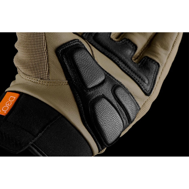 Guanti da moto Furygan Jet D3O Evo sabbia-nero