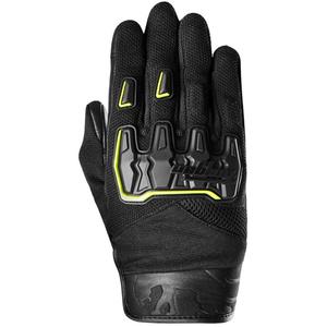 Guanti da moto Furygan Shade nero-giallo fluo