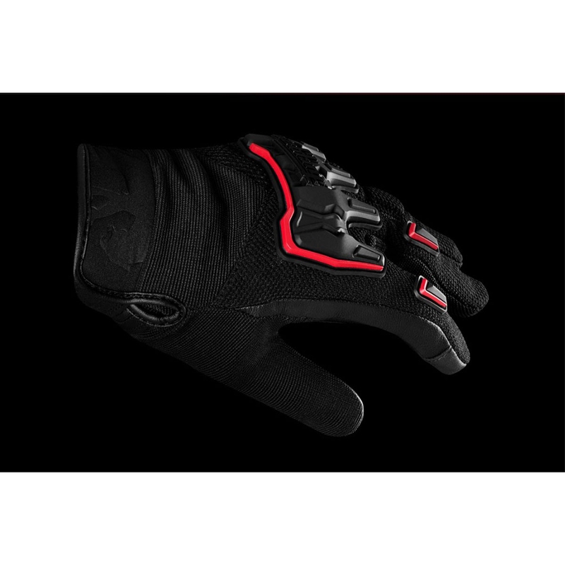 Guanti da moto Furygan Shade nero-rosso