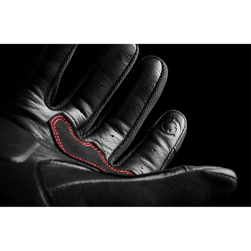 Guanti da moto Furygan Shade nero-rosso