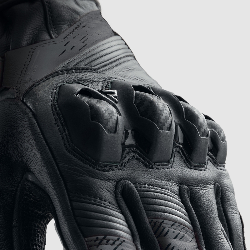 Guanti da moto Rebelhorn Viper neri