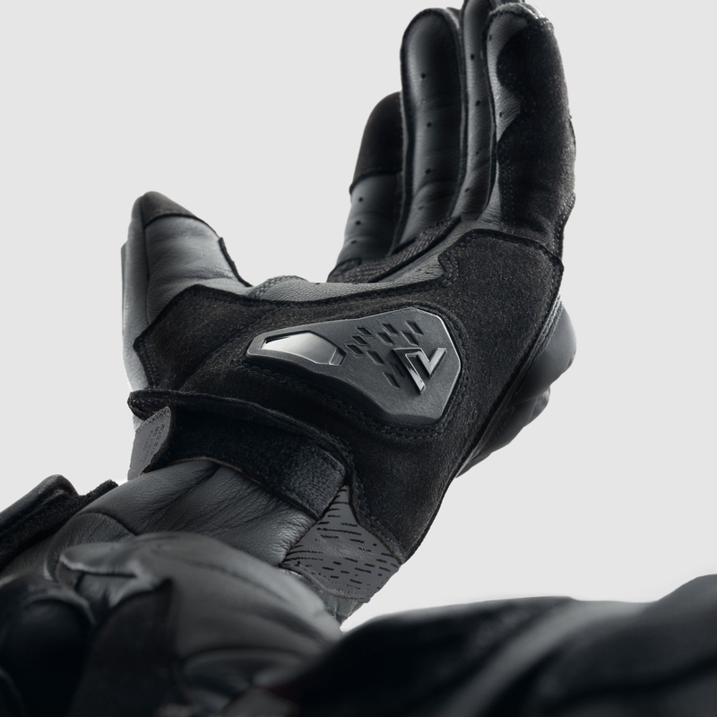Guanti da moto Rebelhorn Viper neri