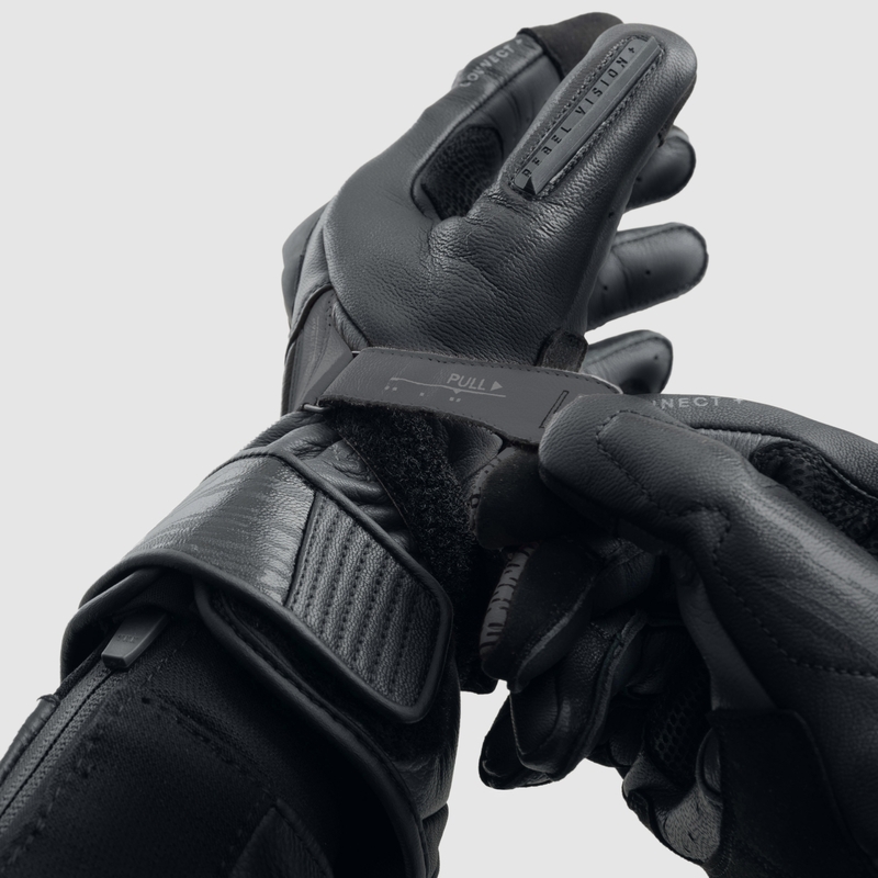 Guanti da moto Rebelhorn Viper neri