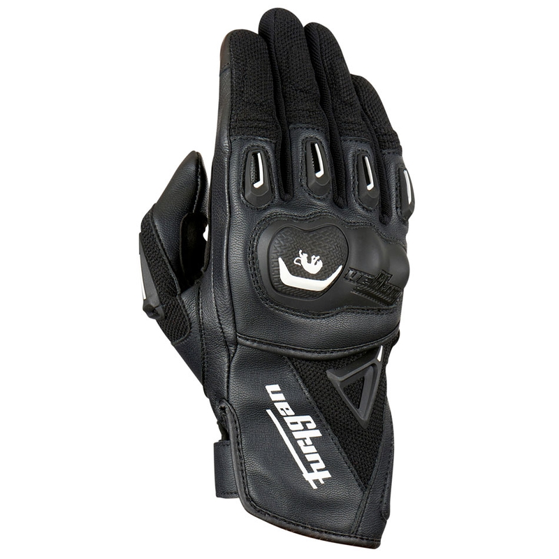 Guanti da moto Furygan Volt nero-bianco Saldi