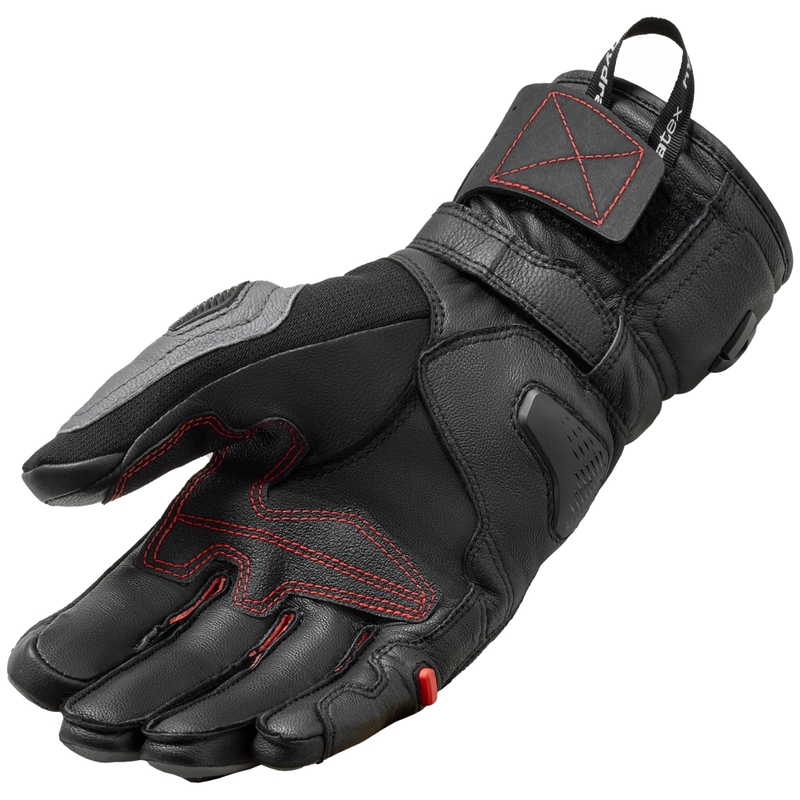 Guanti da moto Revit Sand 5 H2O nero-grigio