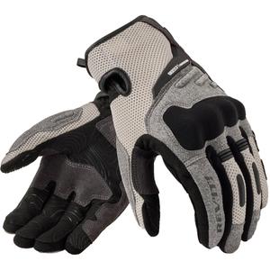 Guanti da moto Revit Cavern grigio chiaro-nero