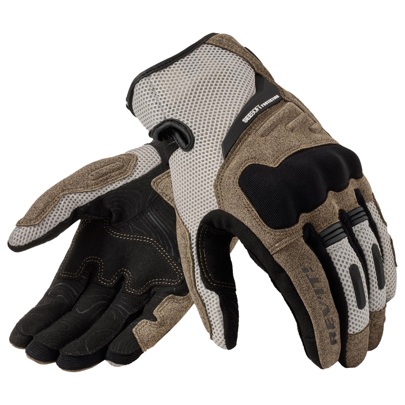 Guanti da moto Revit Cavern Sabbia-Nero