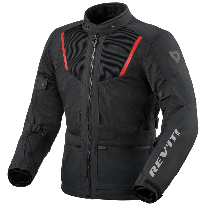 Giacca da moto Revit Levante H2O grigio scuro
