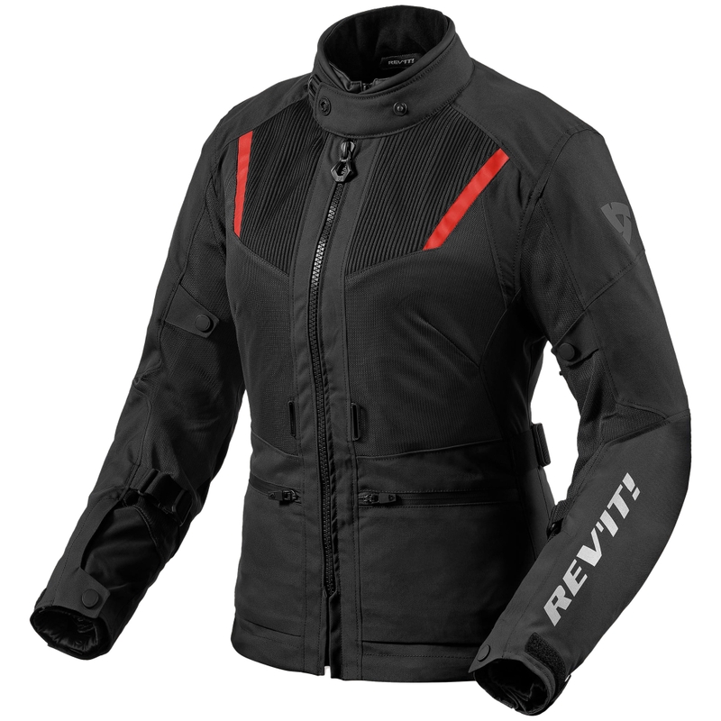Giacca da moto Revit Levante H2O da donna grigio scuro
