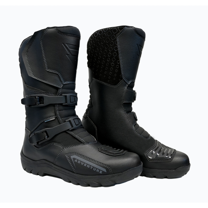 Stivali moto Street Racer Adventure WP Neri