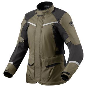Giacca da moto Revit Voltiac 3 H2O da donna verde-antracite