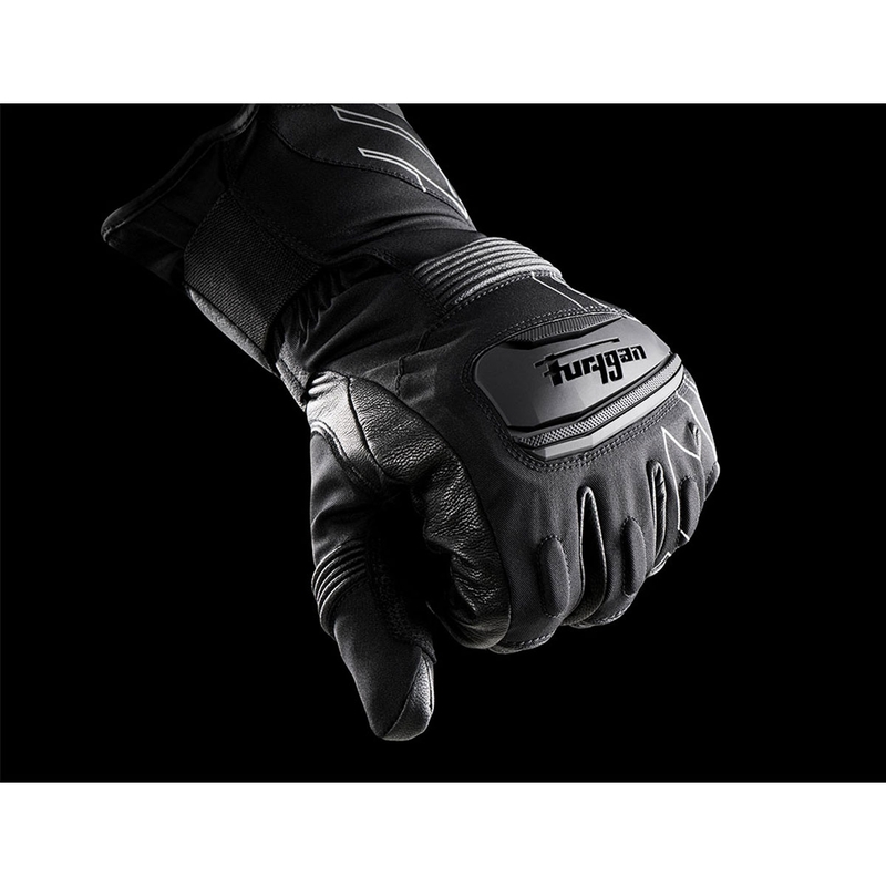 Guanti da moto Furygan Starker D3O® PrimaLoft® 37.5® nero-bianco