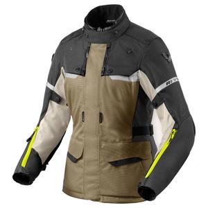 Giacca da moto Revit Outback 4 H2O da donna verde-antracite