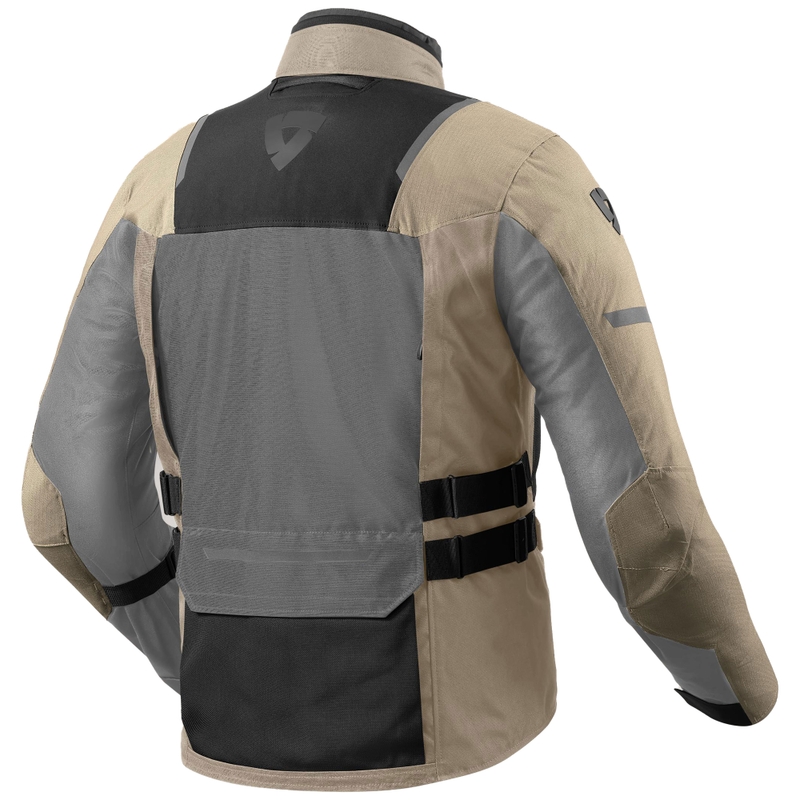 Giacca da moto Revit Offtrack 2 H2O grigio sabbia