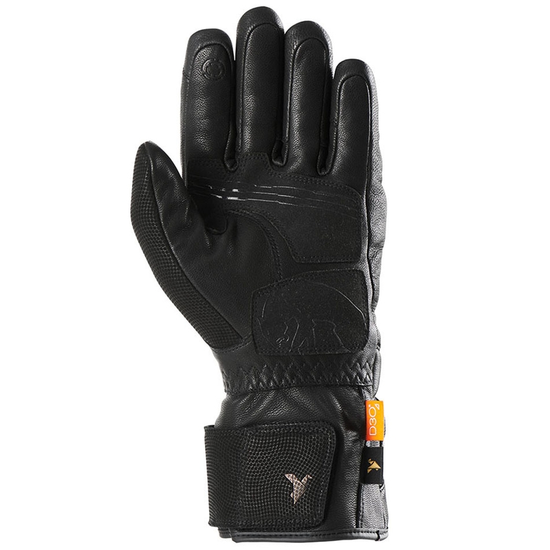 Guanti da moto Furygan Land Ultra DK D3O® Thindown® neri