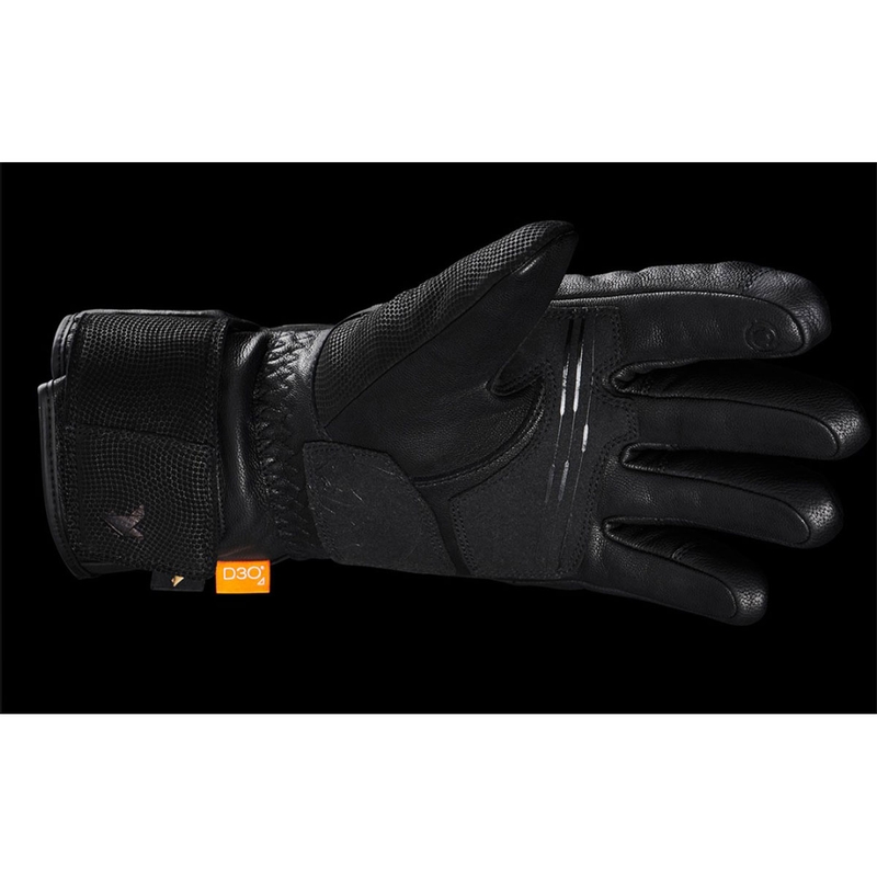 Guanti da moto Furygan Land Ultra DK D3O® Thindown® neri