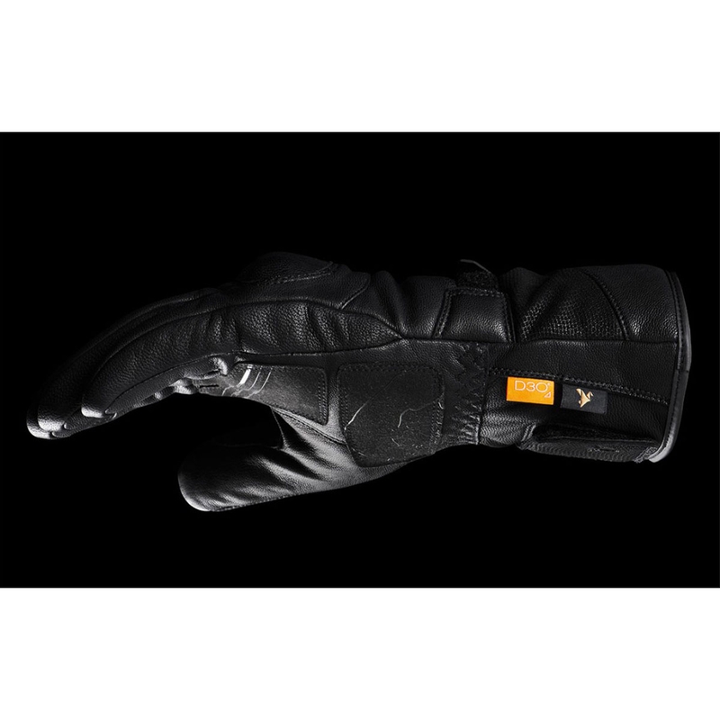 Guanti da moto Furygan Land Ultra DK D3O® Thindown® neri