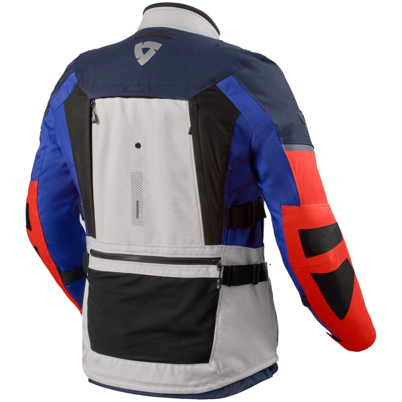 Giacca da moto Revit Sand 5 H2O argento-blu