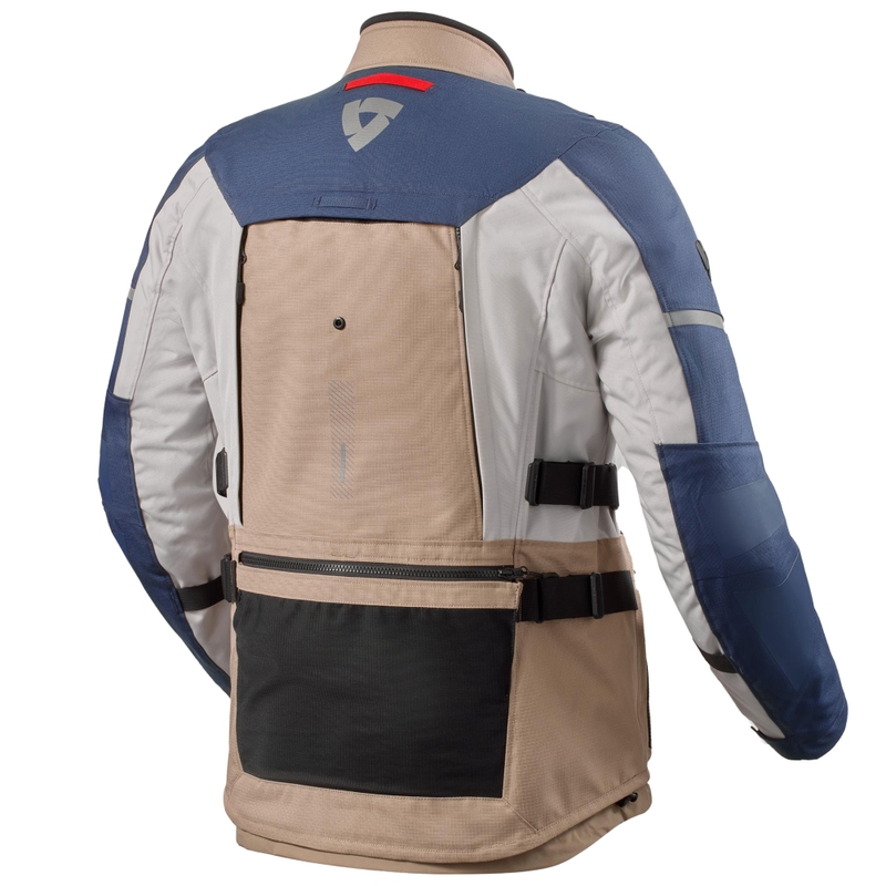 Giacca da moto Revit Sand 5 H2O blu sabbia