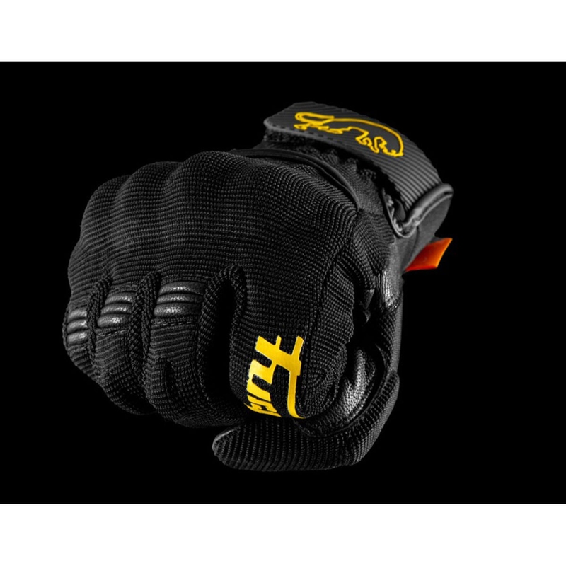 Guanti da moto da donna Furygan Jet Lady D3O® Evo nero-oro